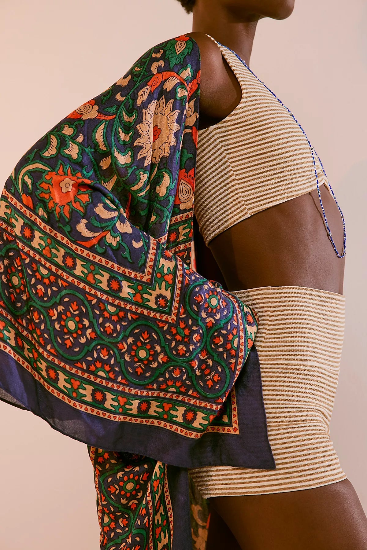 Magic Dance Border Print Duster