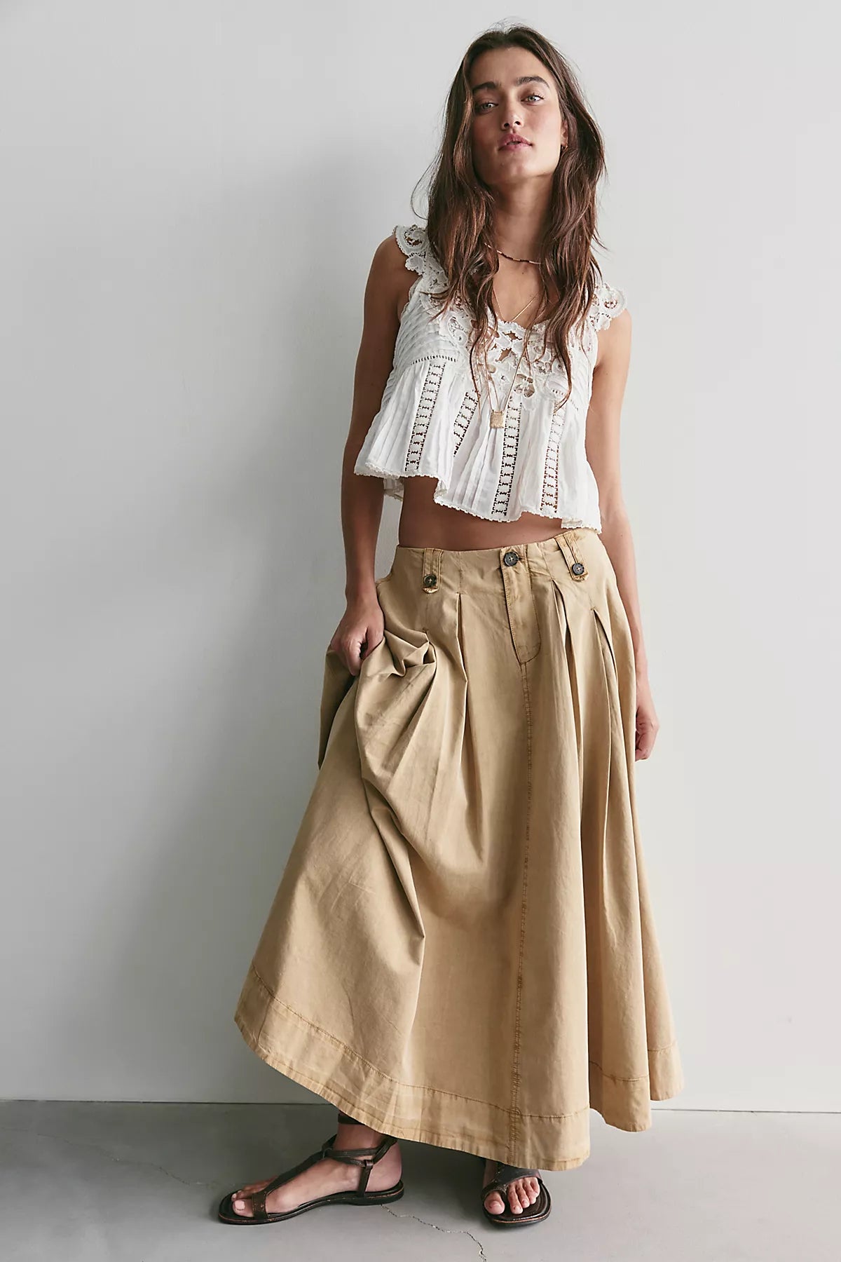 Sloane Circle Maxi Skirt