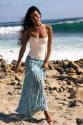 Isle Of Rhodes Crochet Midi Skirt
