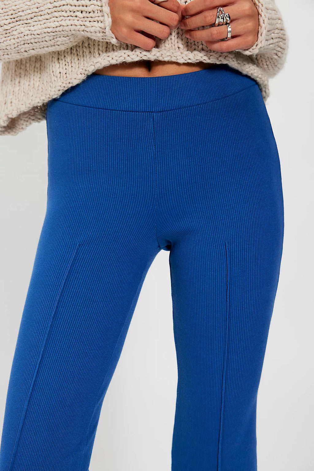 DONNI. The Rib Kick Flare Pants