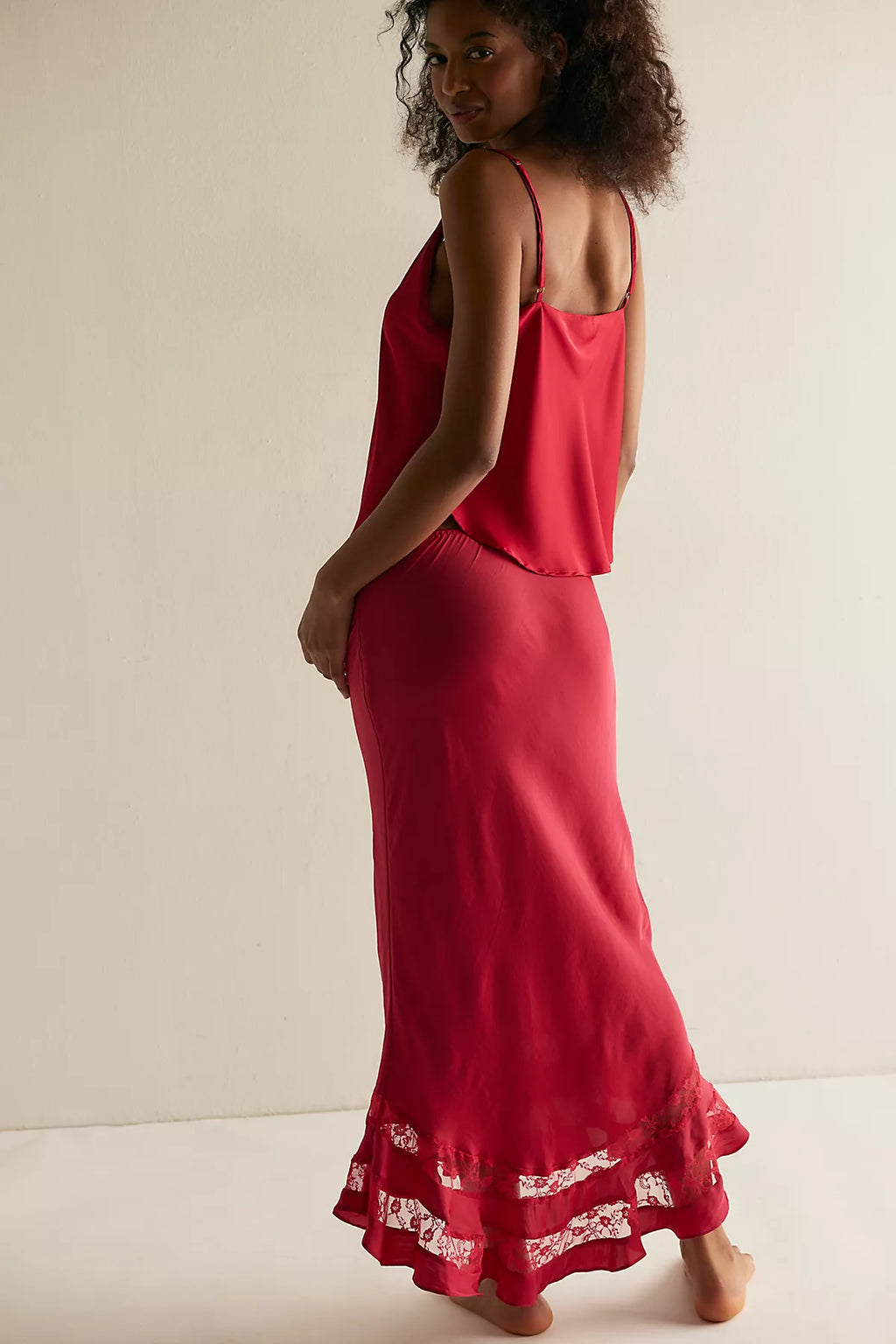 Long Lost Lover Maxi Slip Skirt