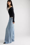 Lee LQD Slouchy Pleated Trouser Jeans
