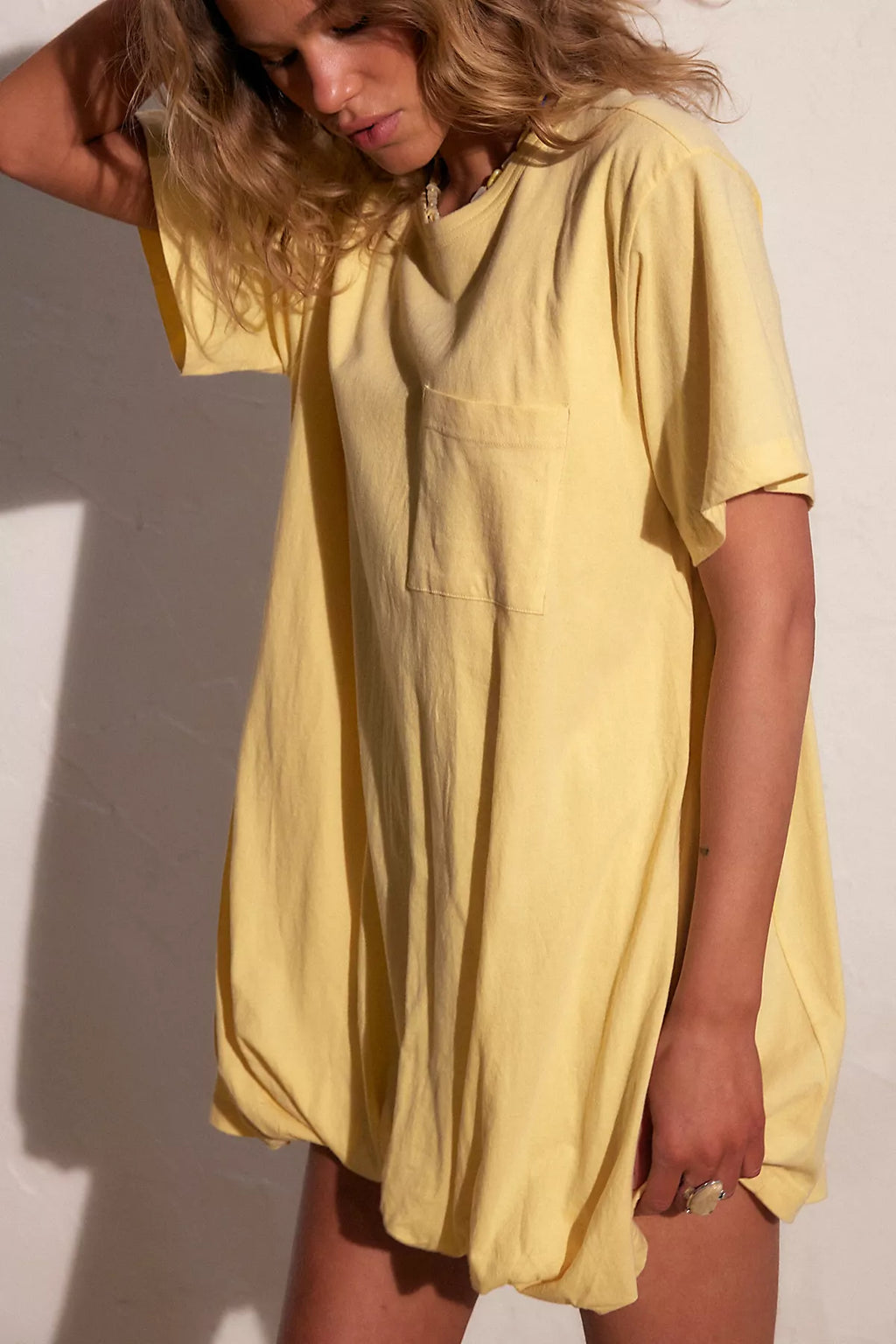 Shorebound Cotton-Jersey Mini Dress