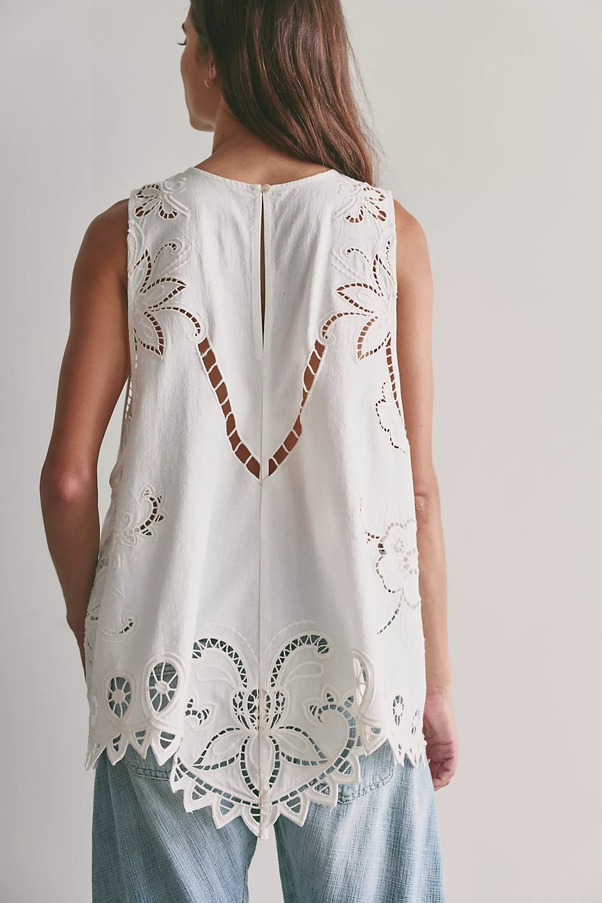 Reina Cutwork Tunic