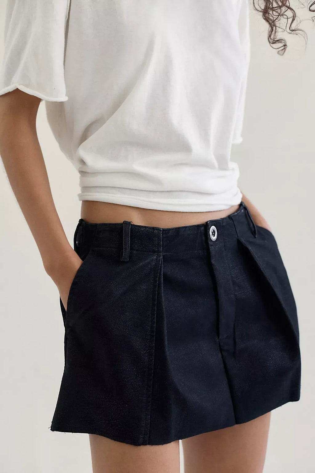 Riverfront Vegan Mini Skirt