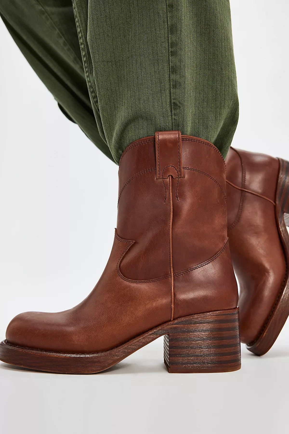 Sleepy Cowboy Ankle Boots