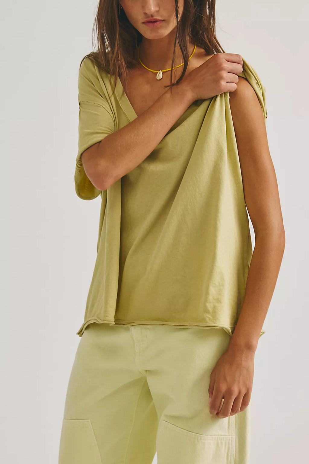 We The Free Nina V-Neck Tee