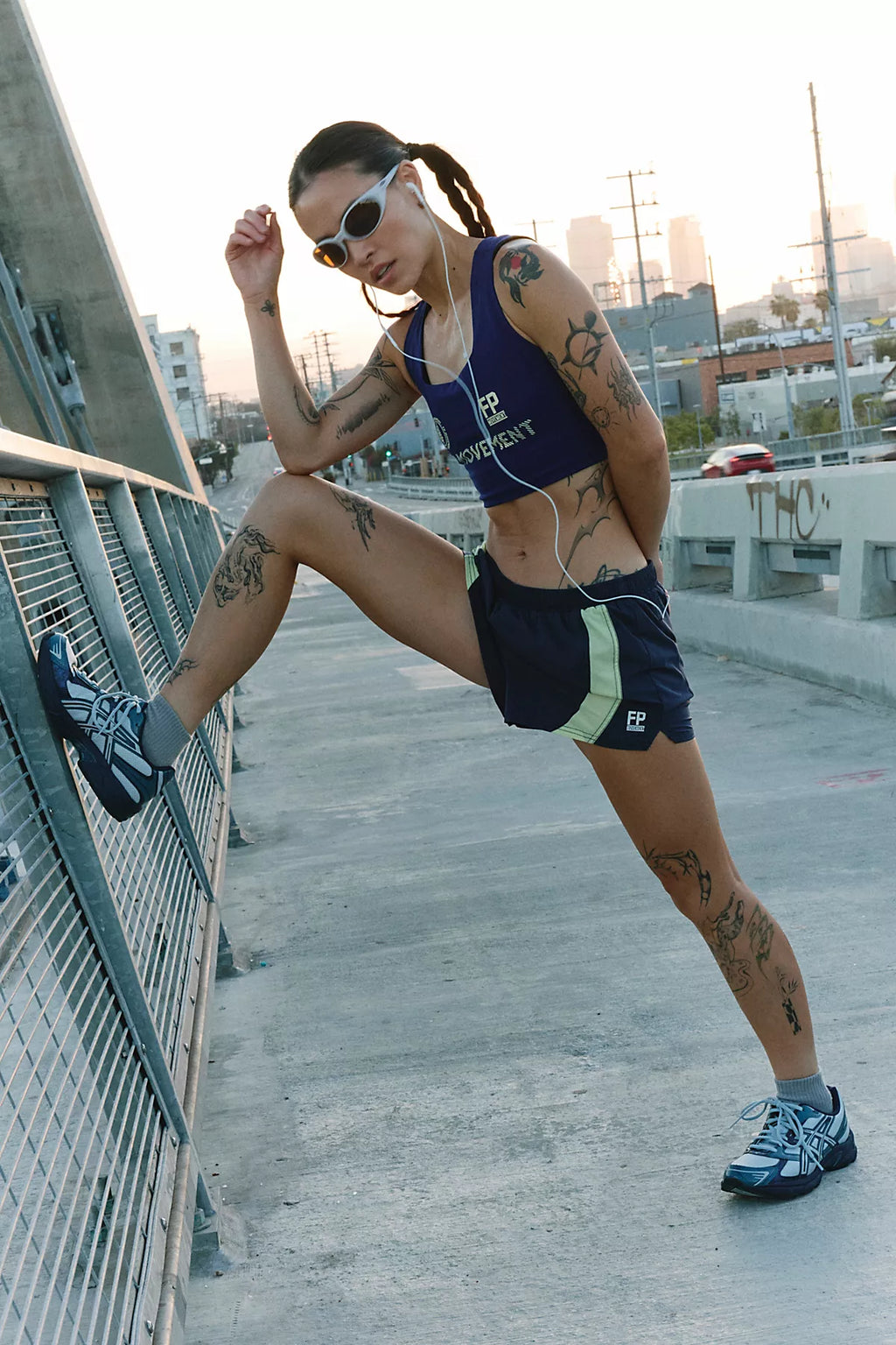 Mini Marathon Colorblock Run Shorts
