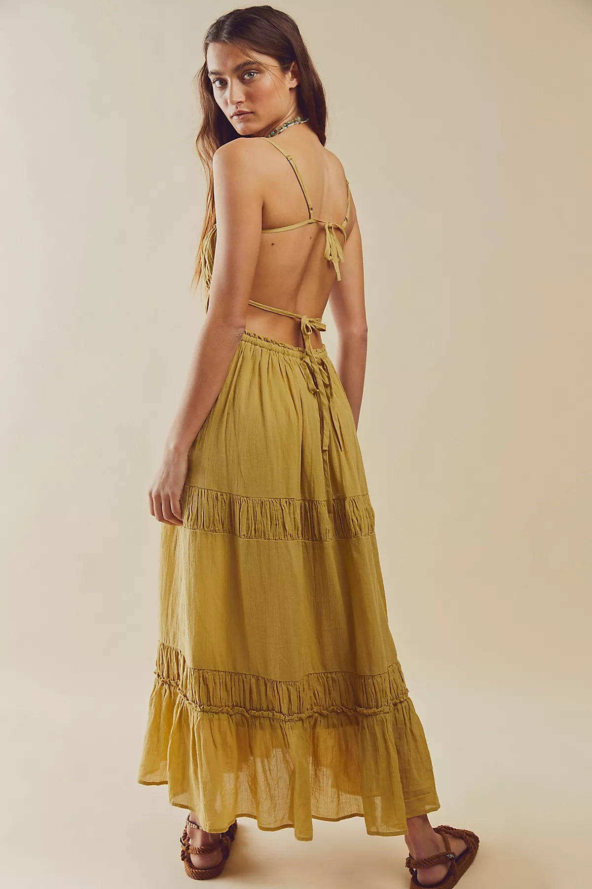 Taking Sides Maxi Dress
