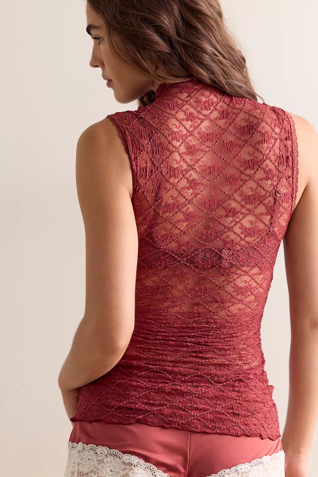 Pretty Problem Mock Neck Tank