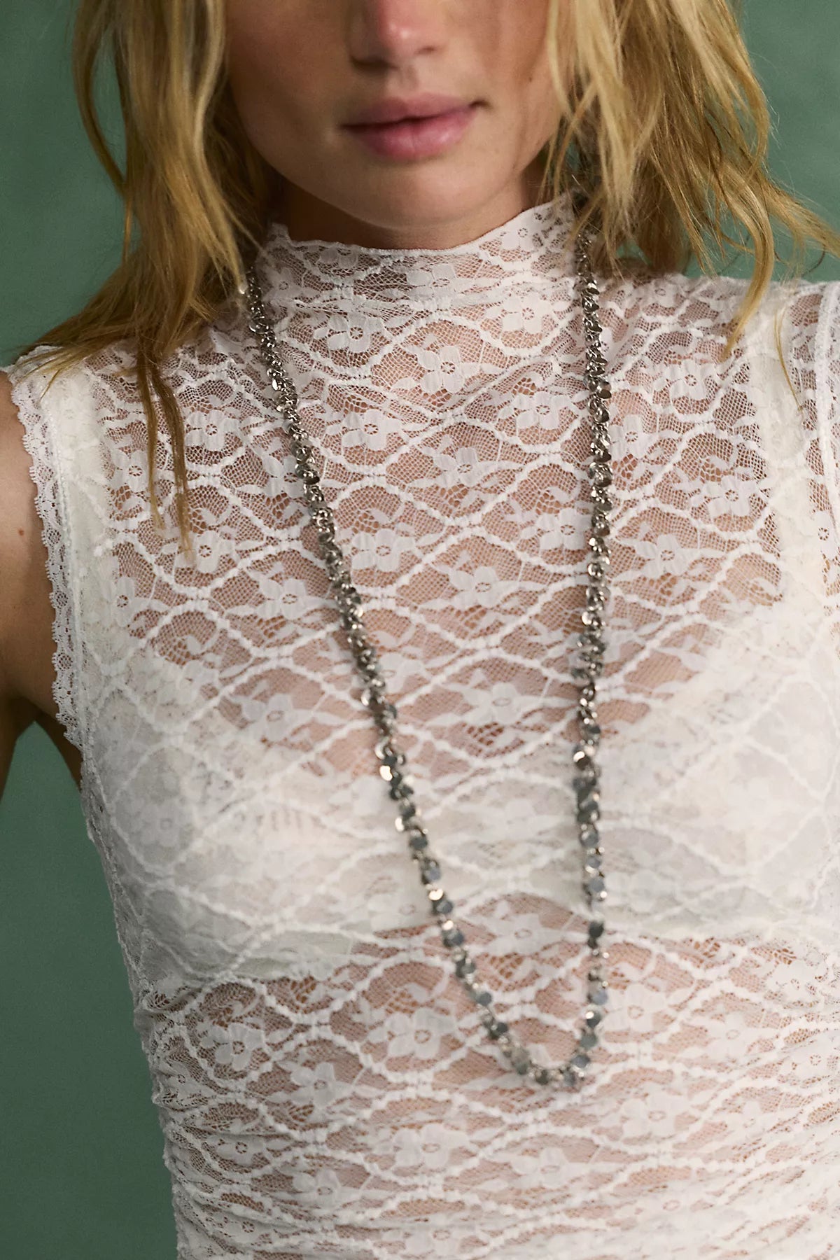 Pretty Problem Mock Neck Tank