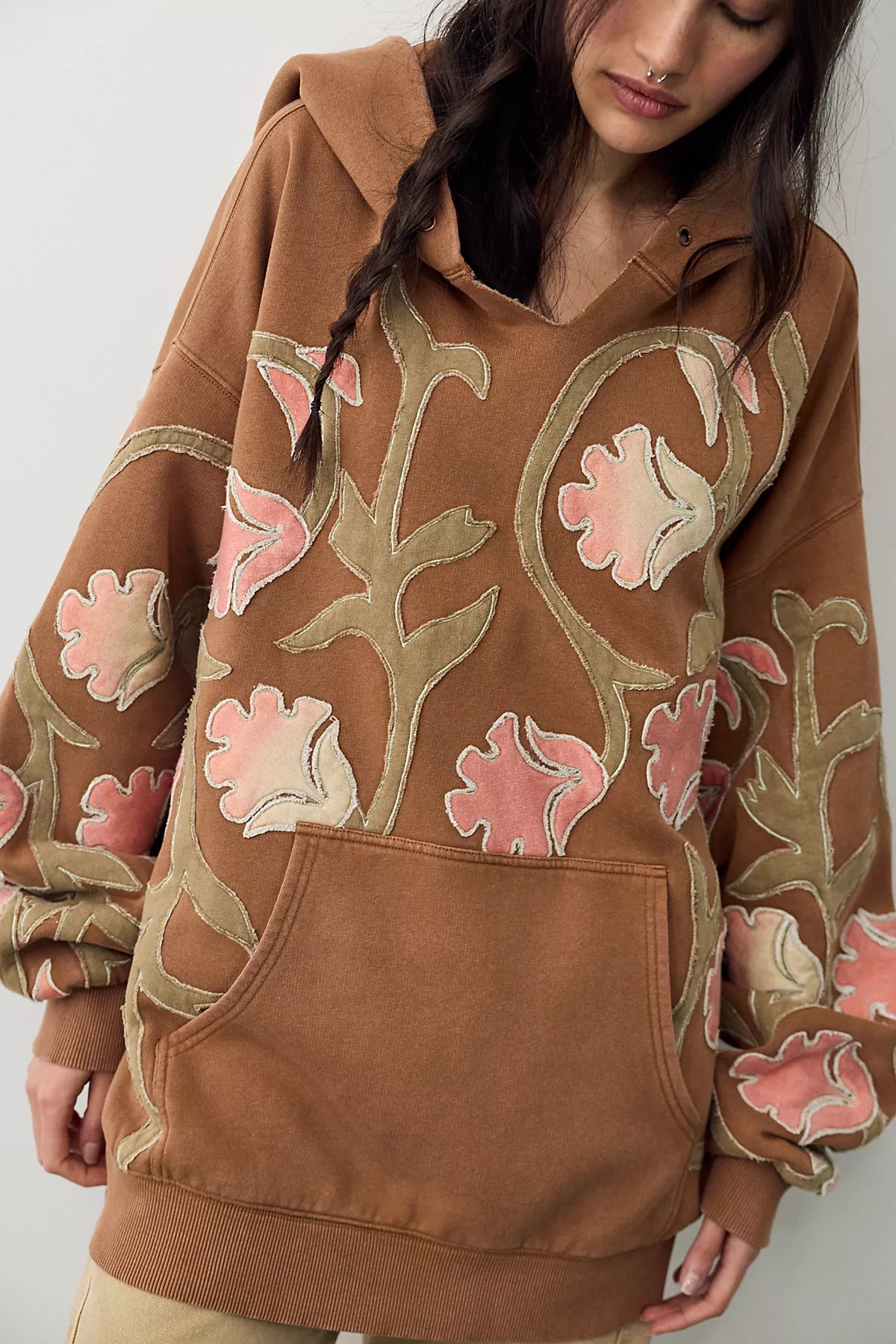 We The Free It's A Vibe Flowers Hoodie