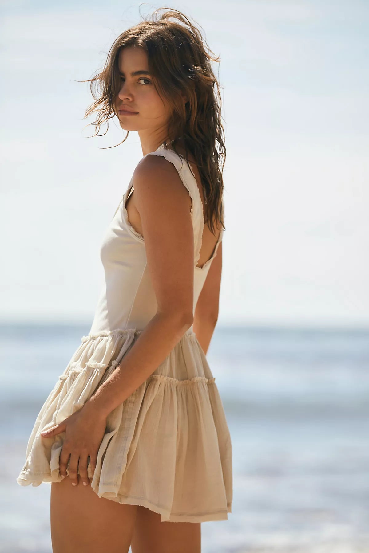 Izi Drop-Waist Mini Dress