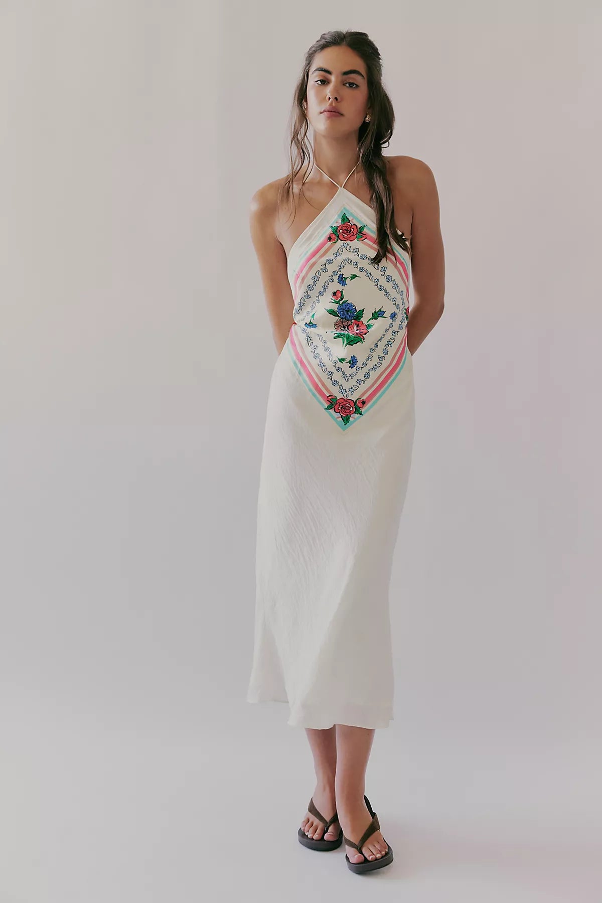 Citrine Midi Dress