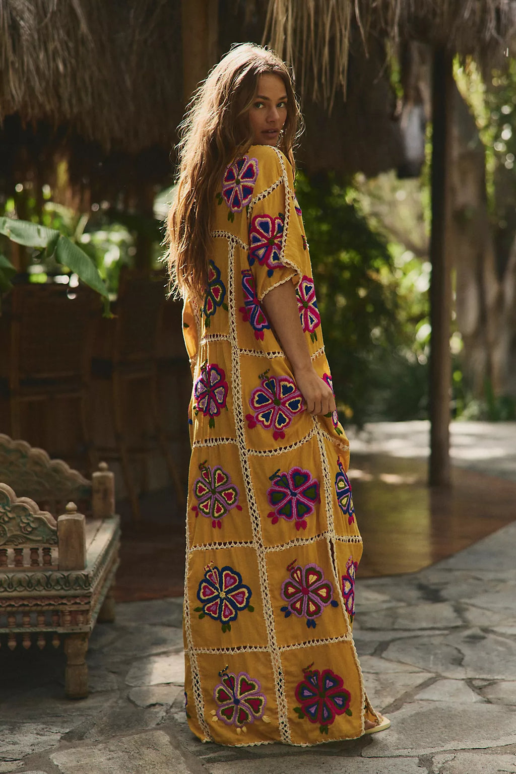 Embroidered Josin Kaftan