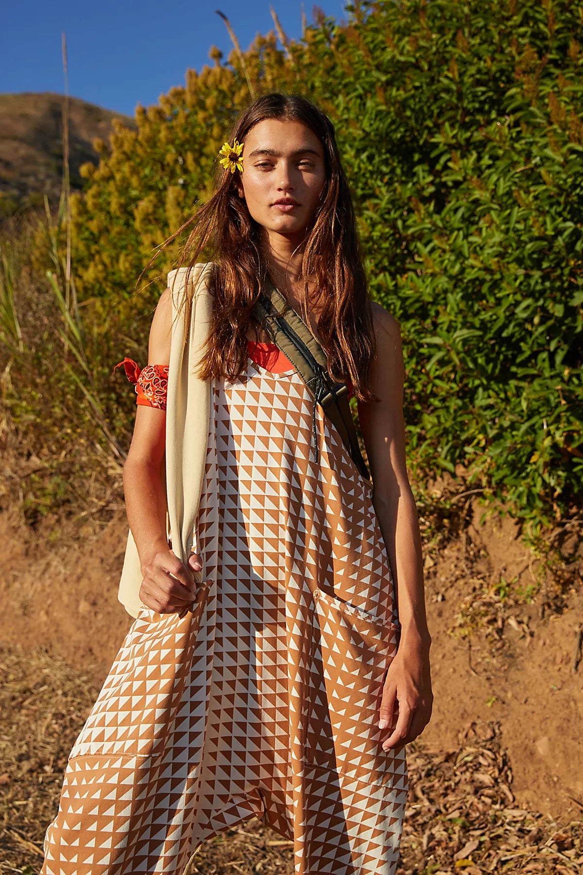 Hot Shot Printed Onesie