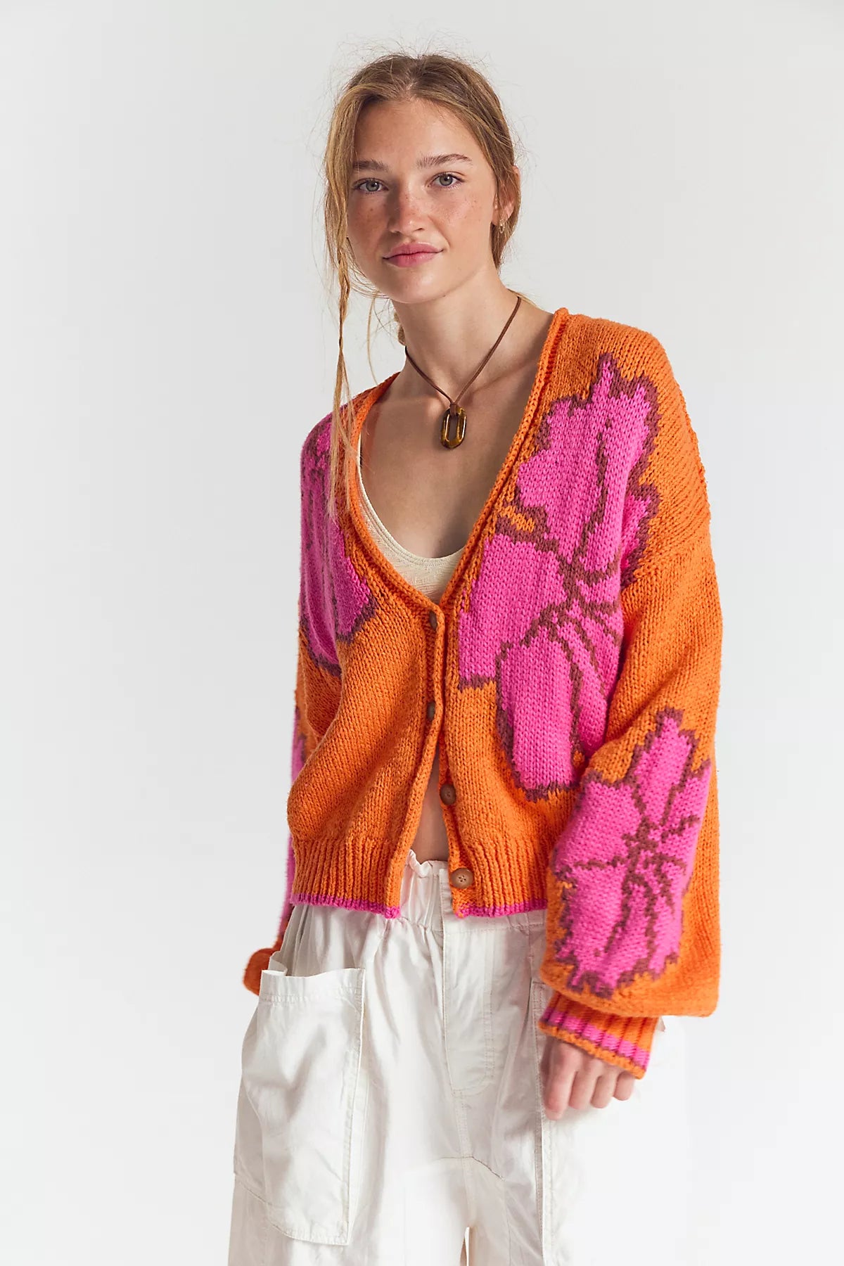 Sunny Patterned Cardi