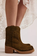 Sleepy Cowboy Ankle Boots