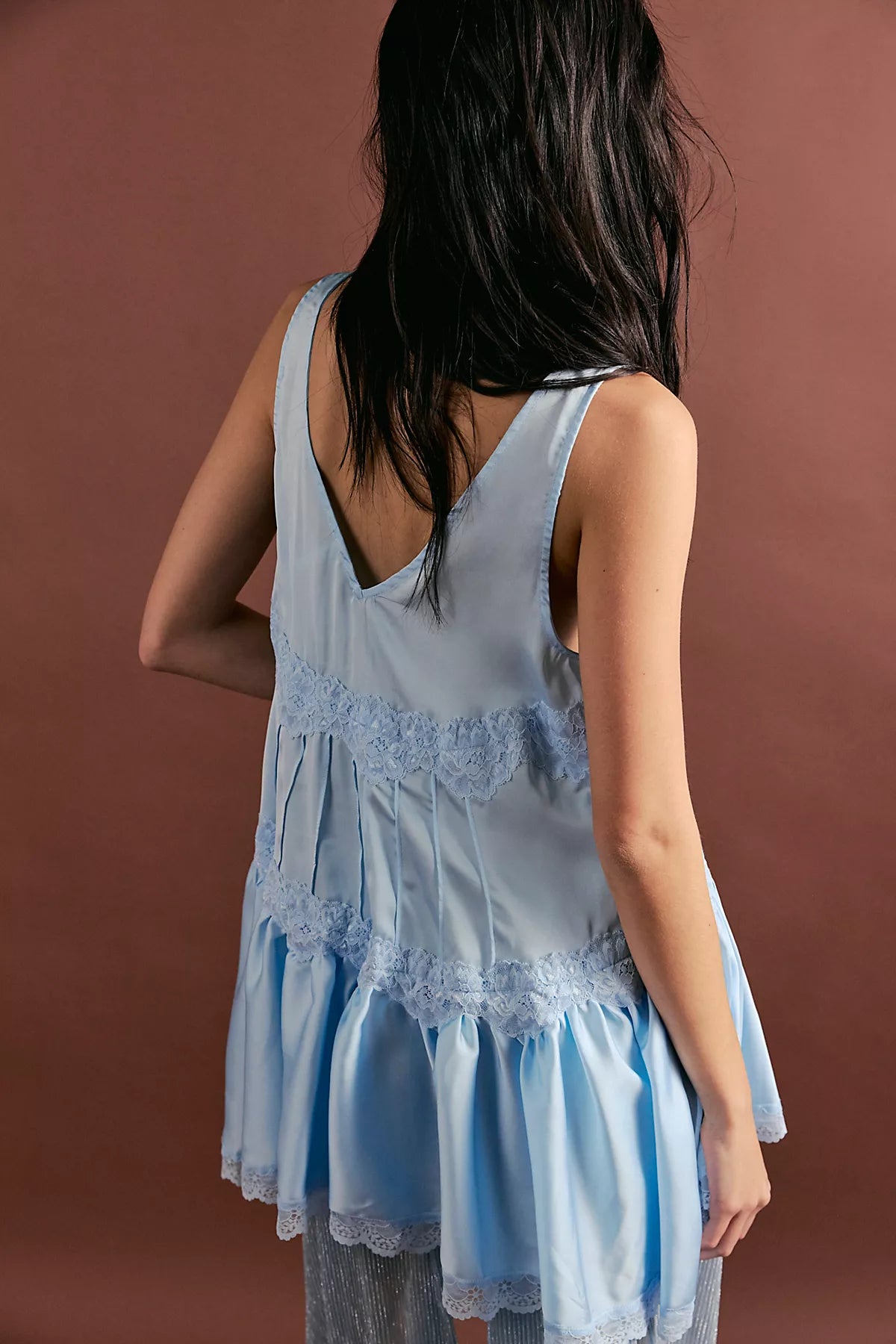 In This Groove Mini Slip Dress
