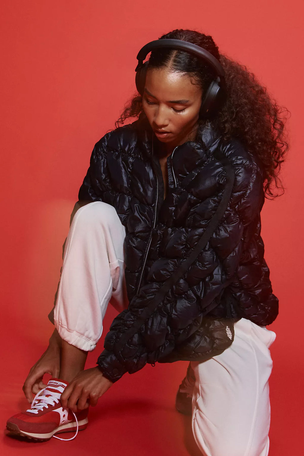Pippa Scrunchy Glossy Packable Puffer Jacket