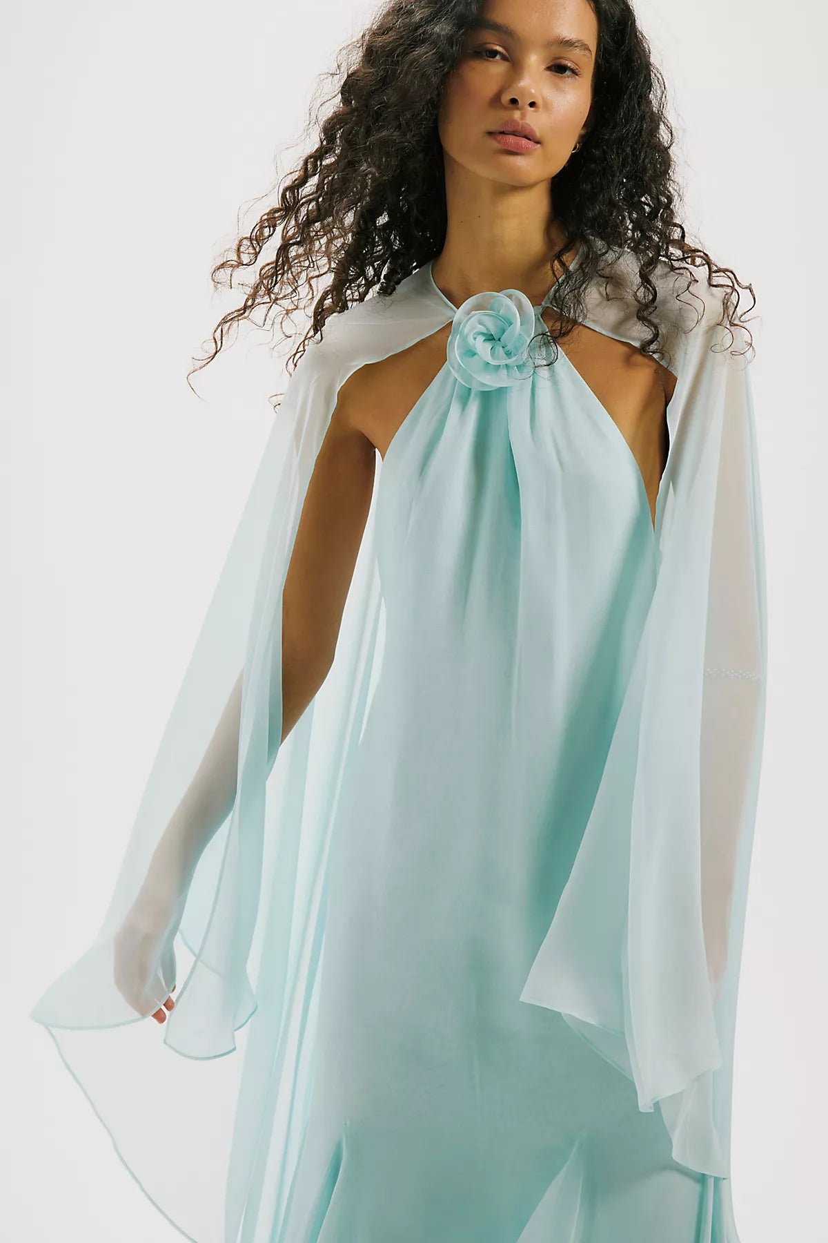 Retrofete Lirael Chiffon Maxi Dress