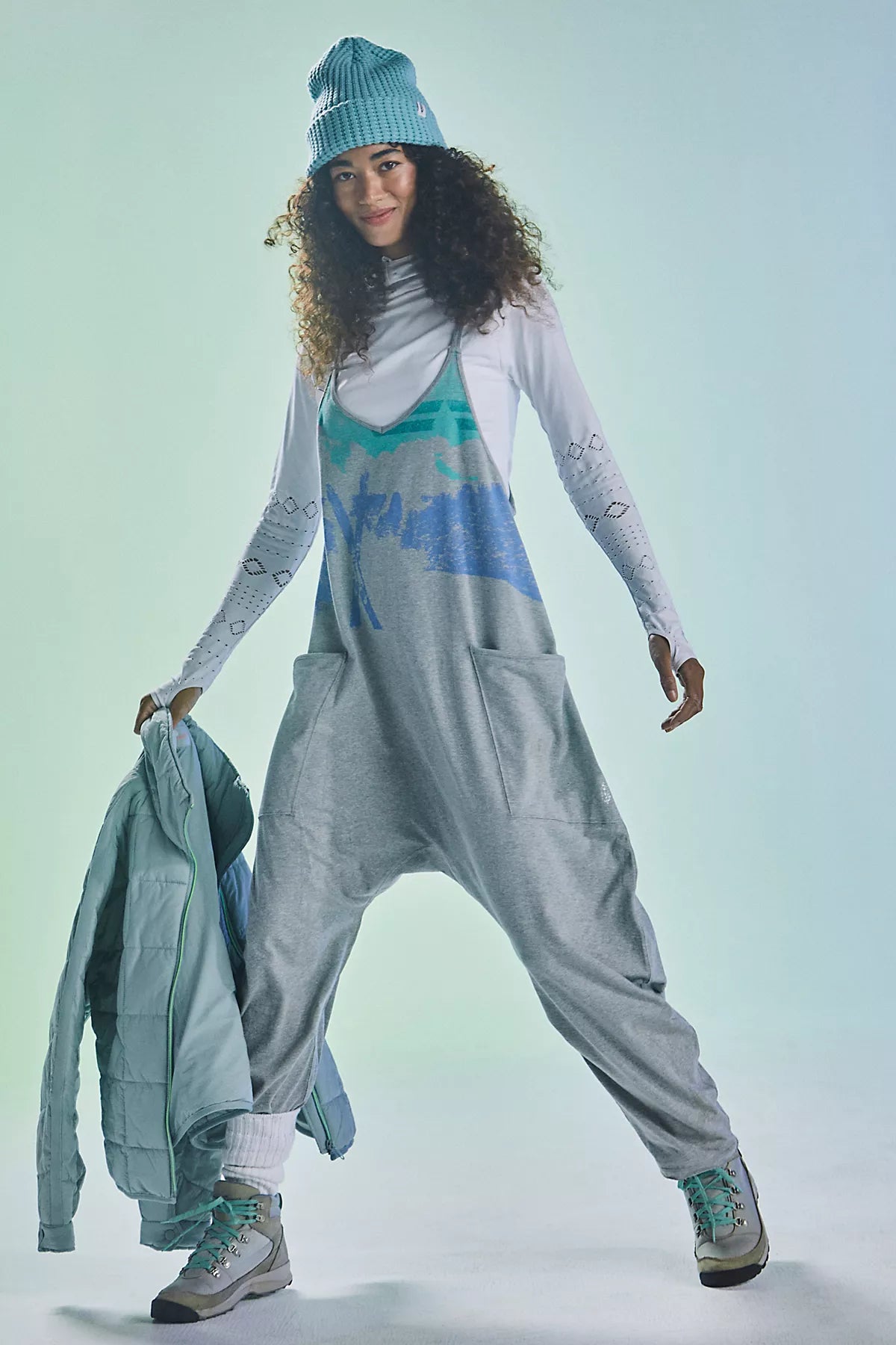 Hot Shot Printed Onesie