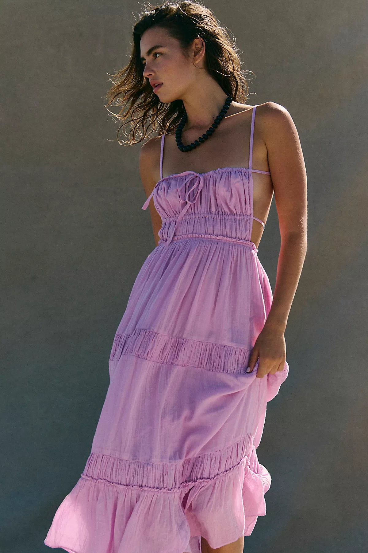 Taking Sides Maxi Dress