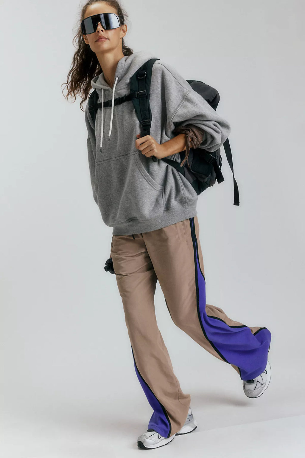 Retro Rider Fleece-Paneled Pants