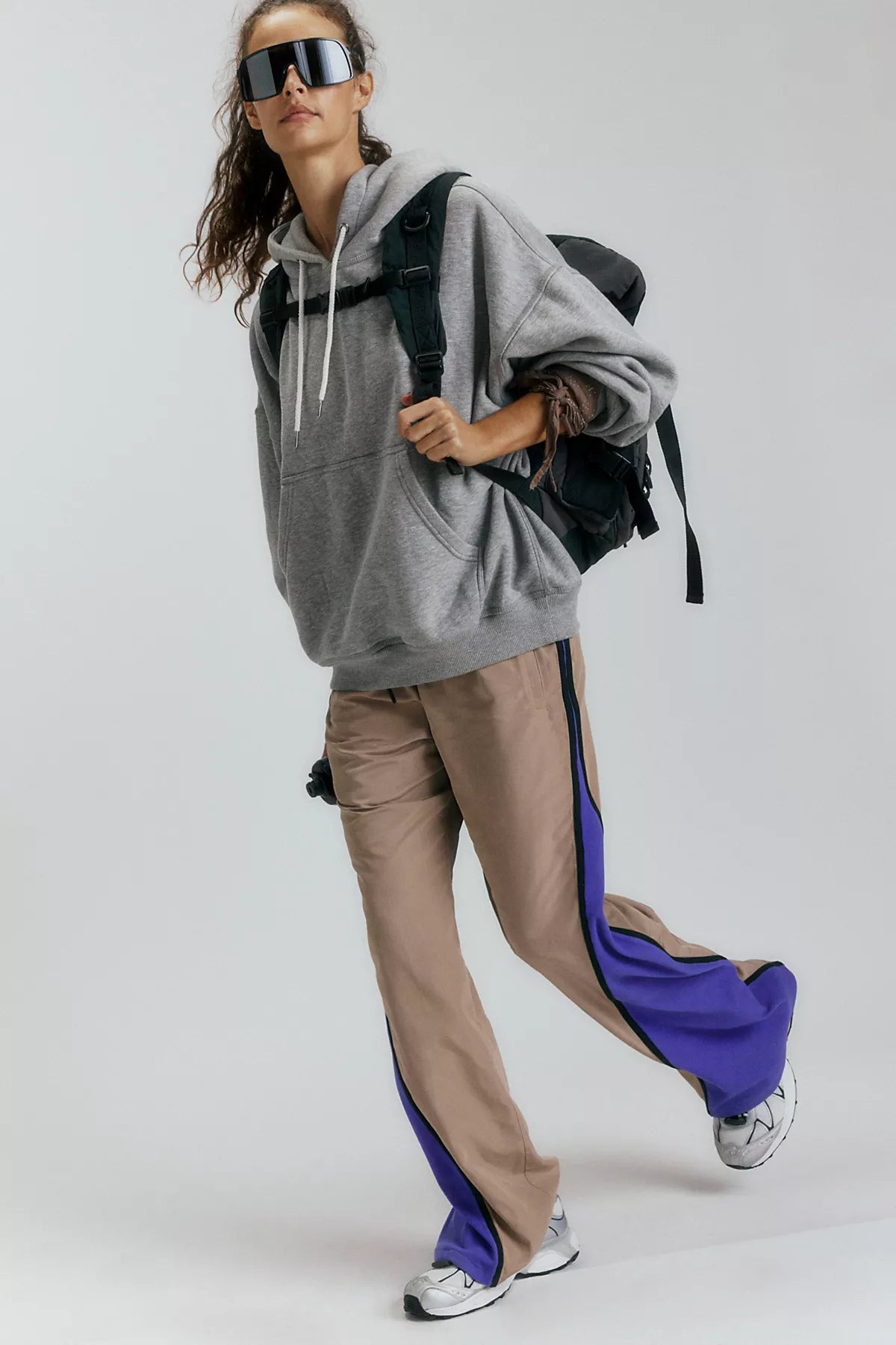 Retro Rider Fleece-Paneled Pants
