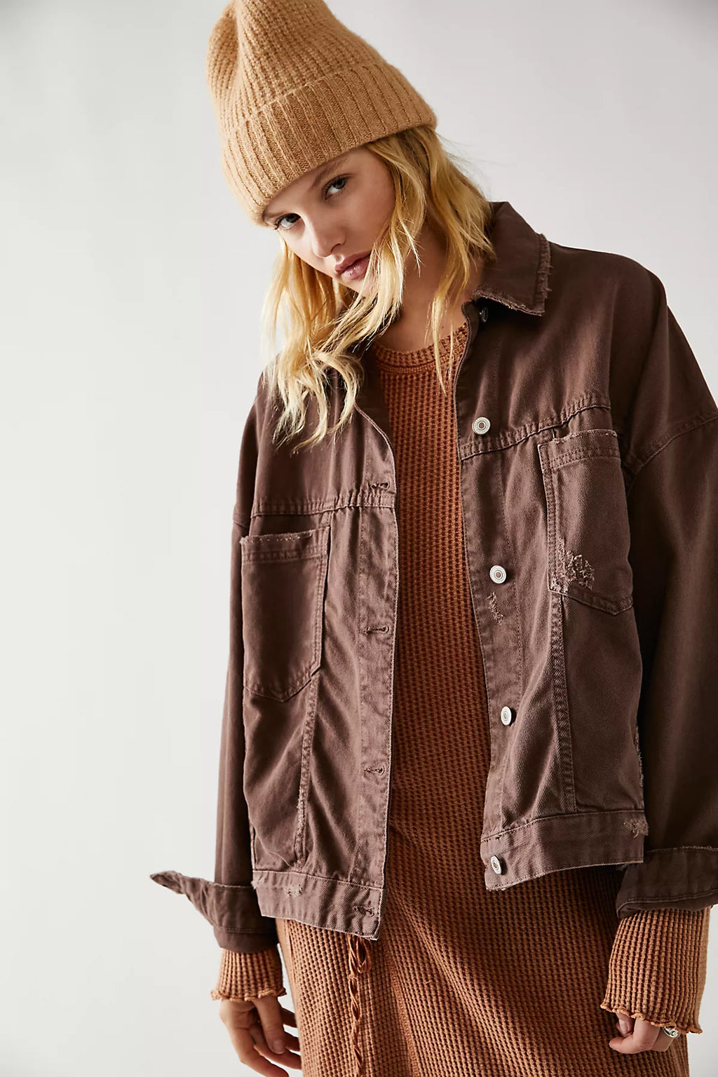 We The Free Opal Swing Denim Jacket