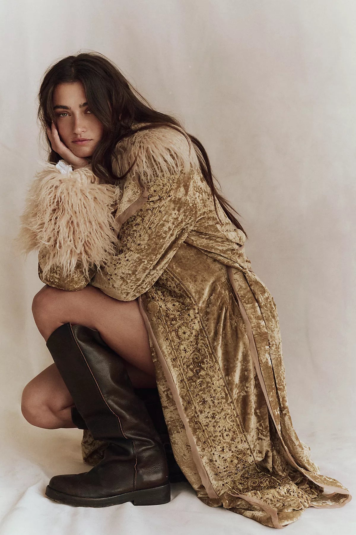 Pyre Embellished Duster