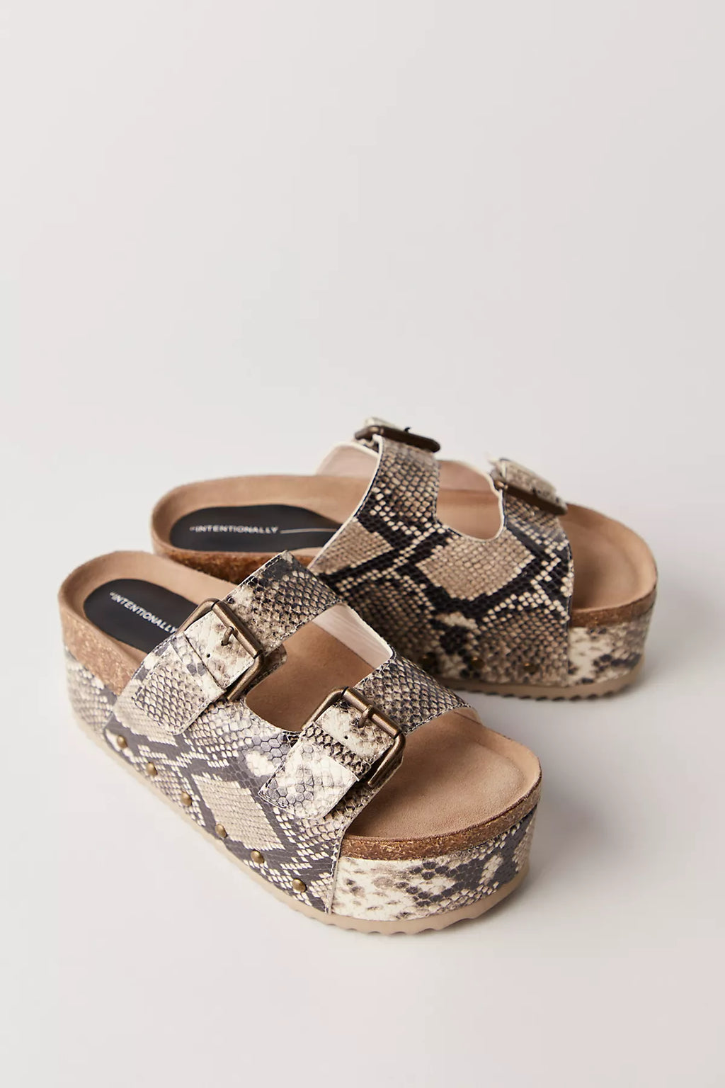 Rule Breaker Flatform Sandals