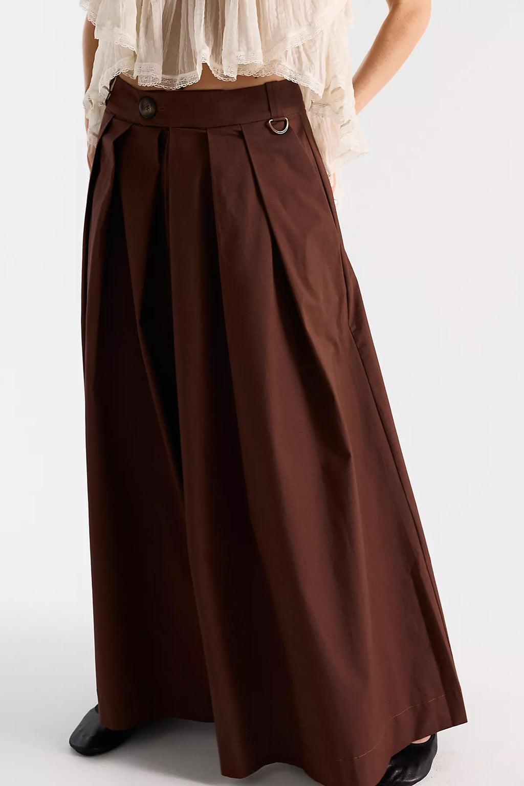 Lasting Impression Wide-Leg Trousers