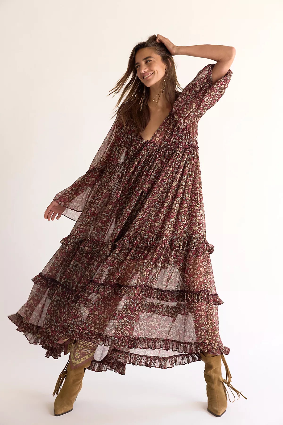 Weeping Willows Maxi Dress
