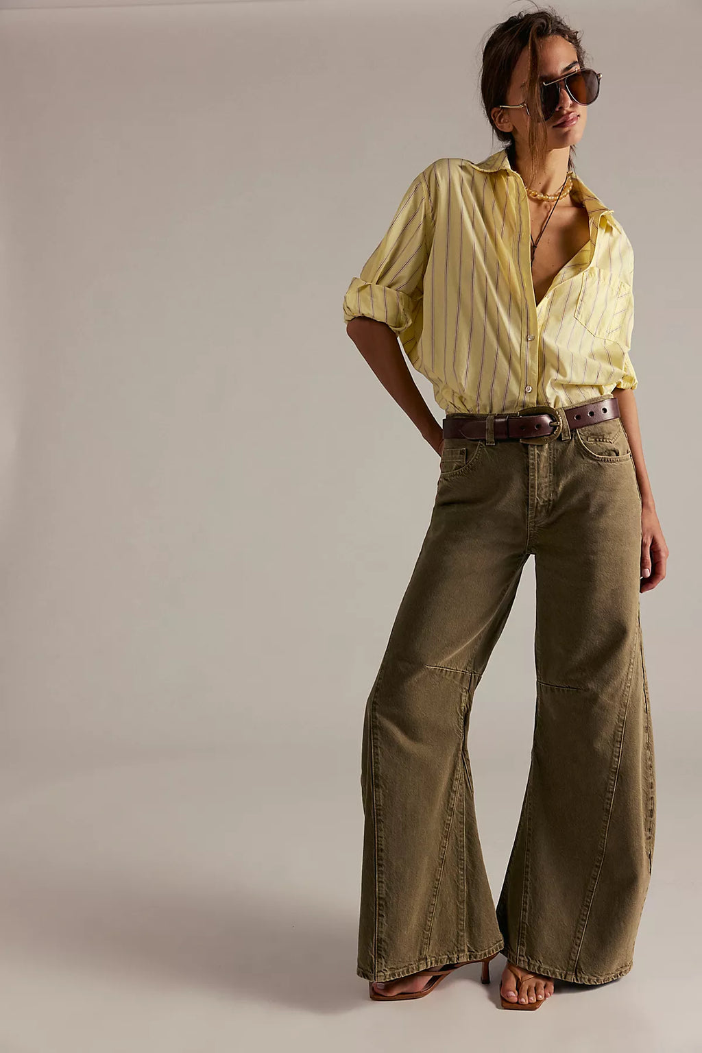 We The Free Eden High Slouchy Flare Jeans