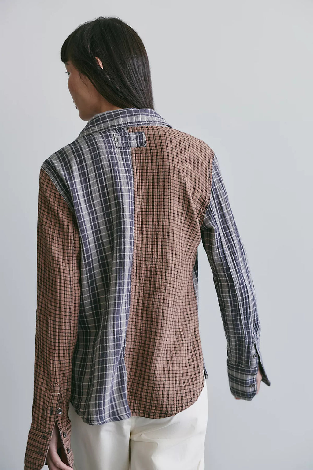 We The Free Benny Slim Plaid Button-Down