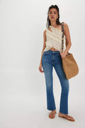 MOTHER The Outsider Skimp Flare Jeans