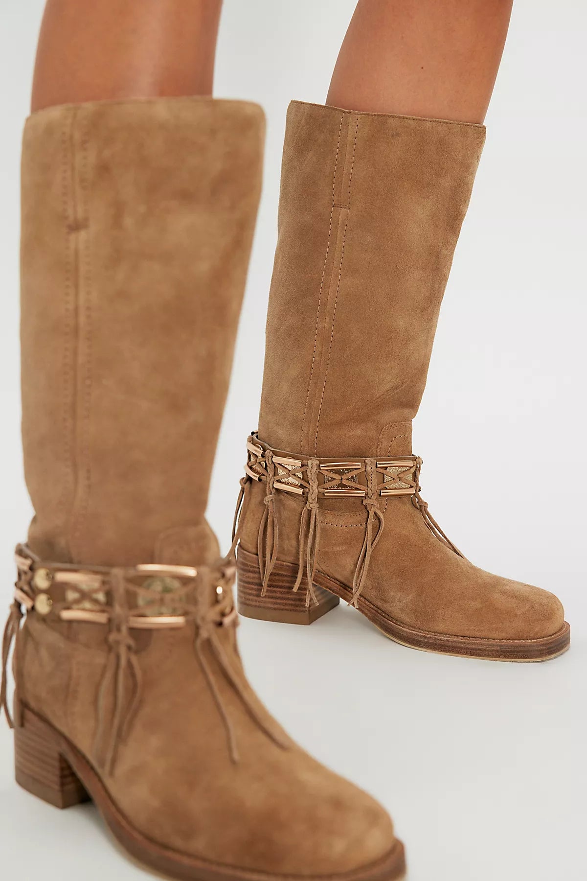 Freefall Fringe Equestrian Boots