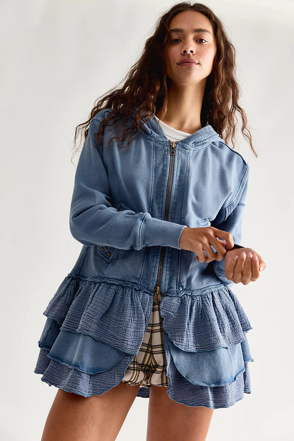 Piece Of Cake Zip-Up Cardi