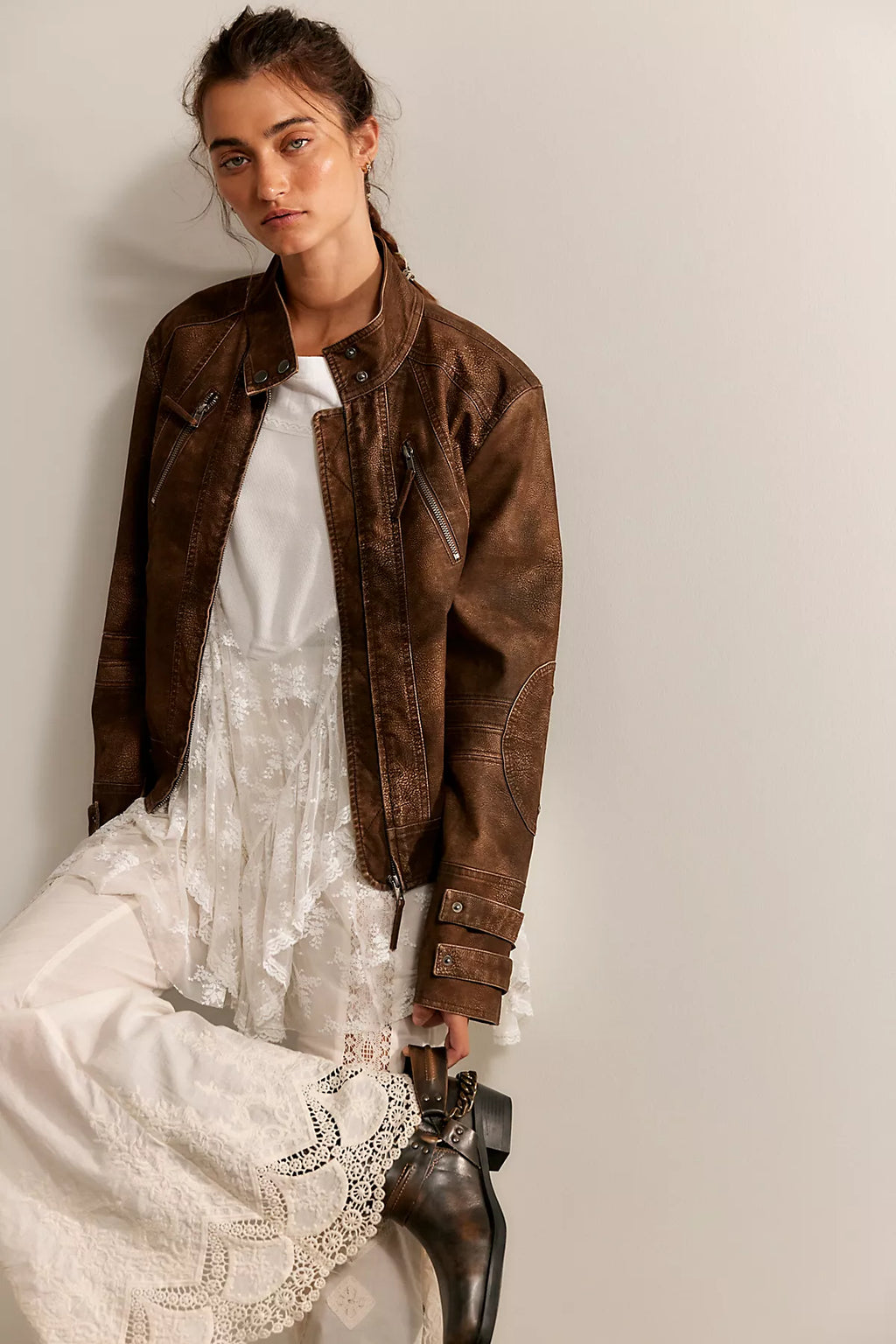 We The Free Jesse Vegan Suede Jacket