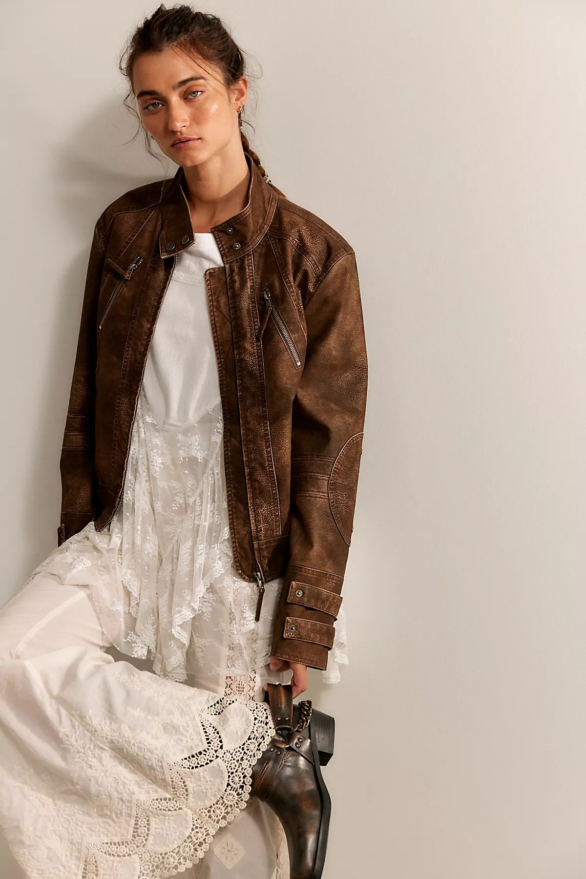 We The Free Jesse Vegan Suede Jacket