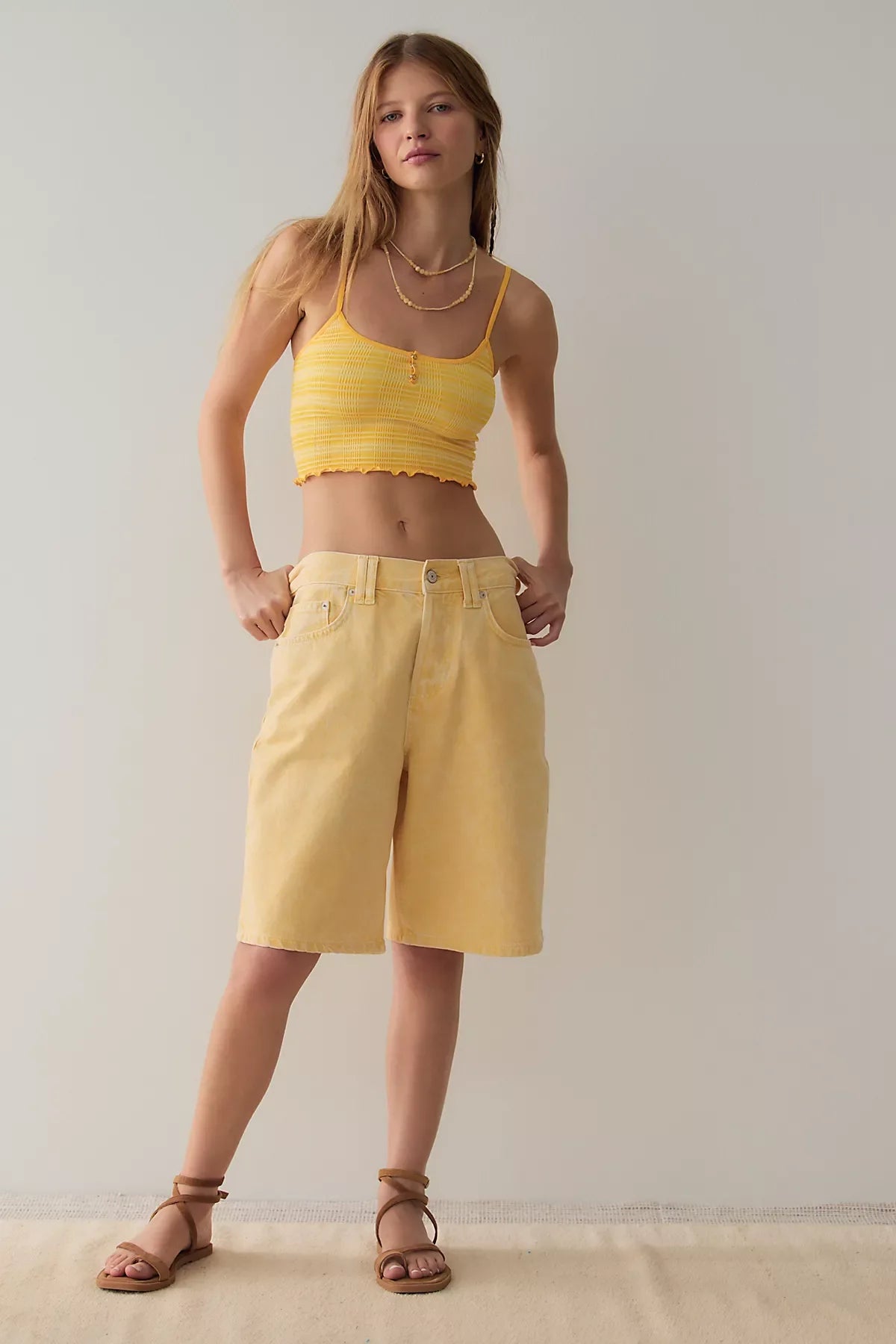 Snap Into It Henley Crop