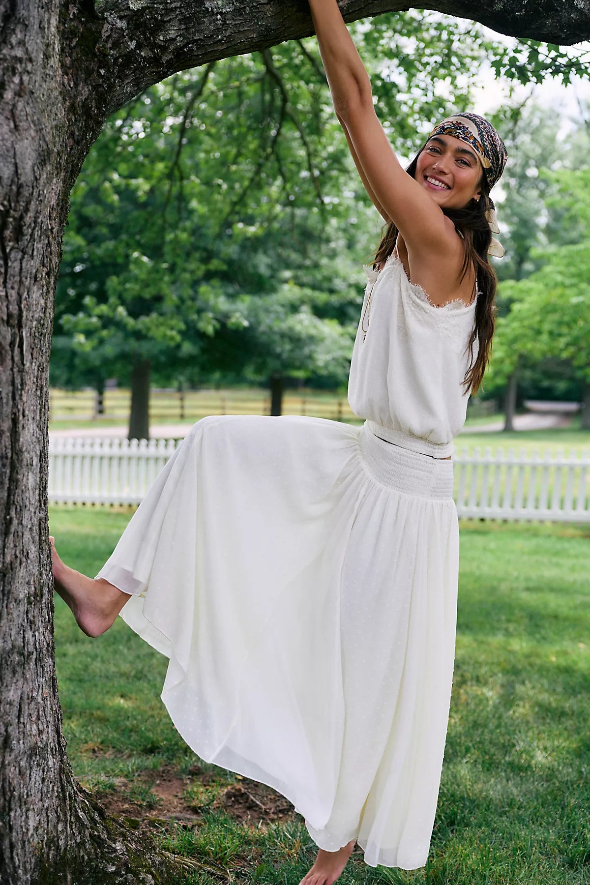 Sunflare Maxi Skirt Set