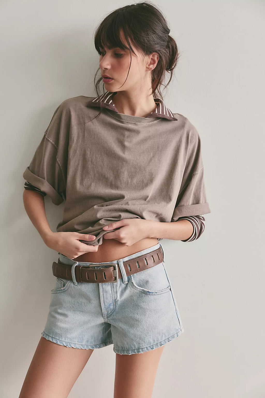 We The Free Tennessee Low-Rise Denim Shorts