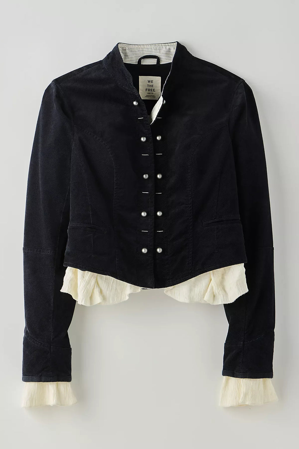 Cloud Nine Ruffle Band Jacket