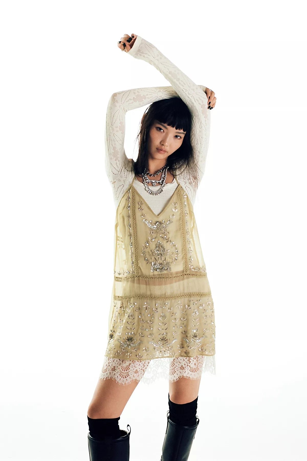 Starstruck Mini Slip Dress