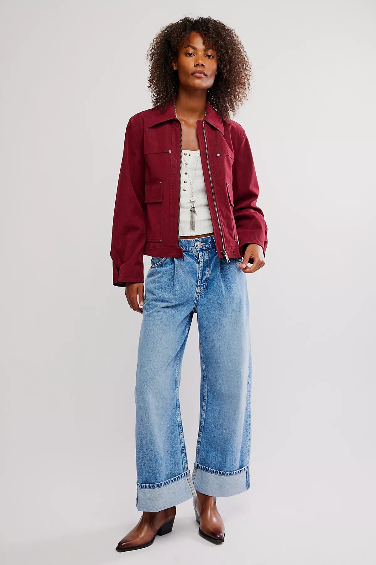 We The Free Blair Vegan Suede Jacket