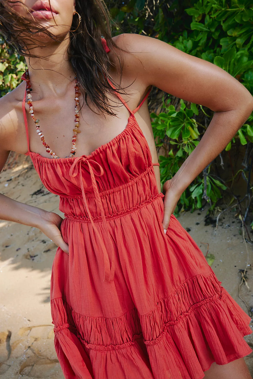 Taking Sides Mini Dress