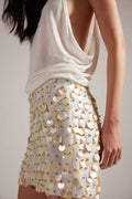 Tach Clothing Cleo Sequin Mini Skirt