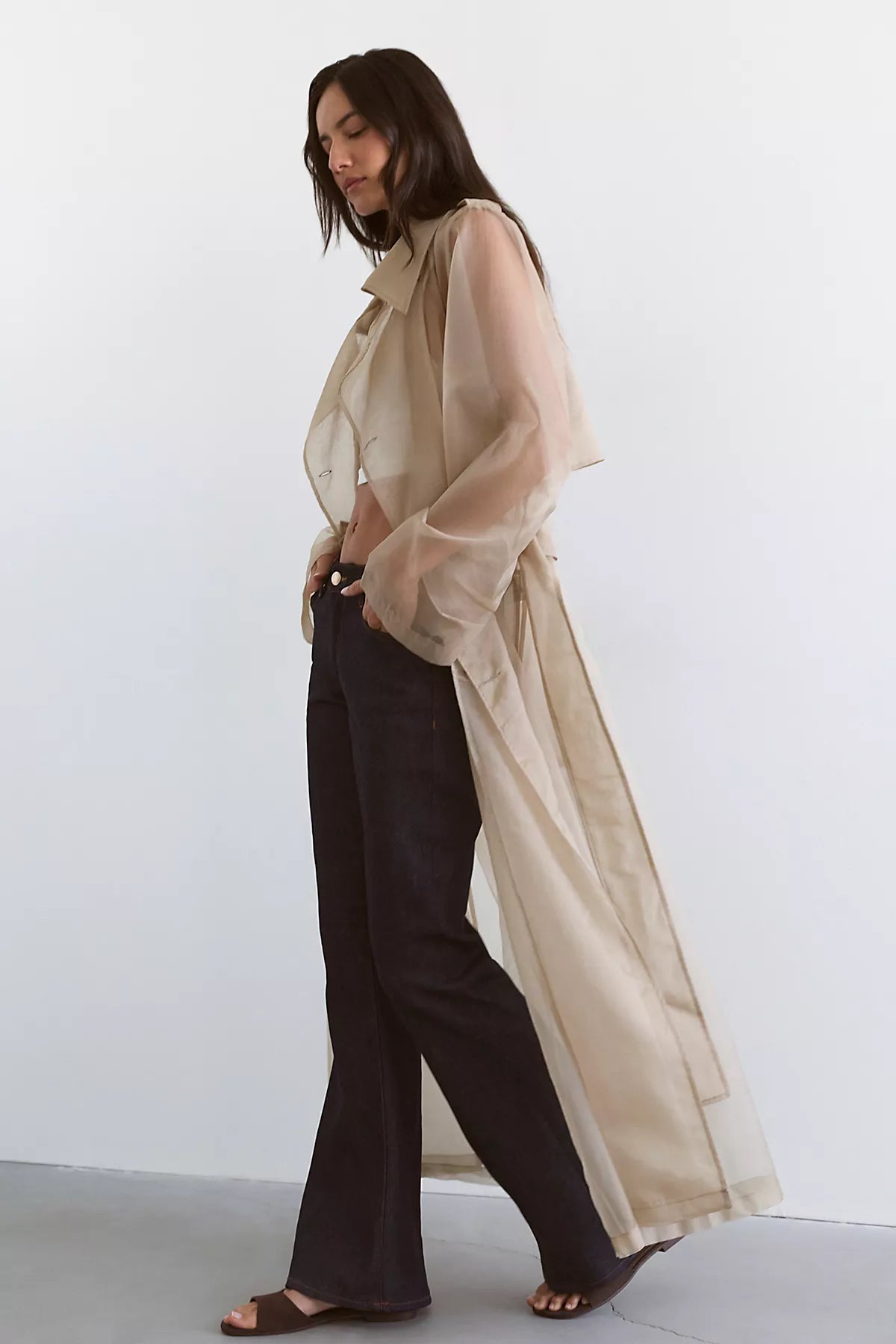 Nigel Preston Organza Trench